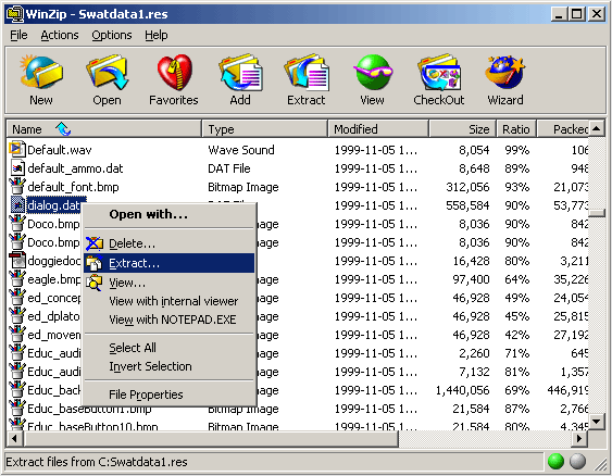 extract dialog.dat